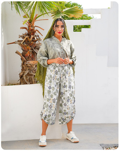 شلوار نخی بالتیک